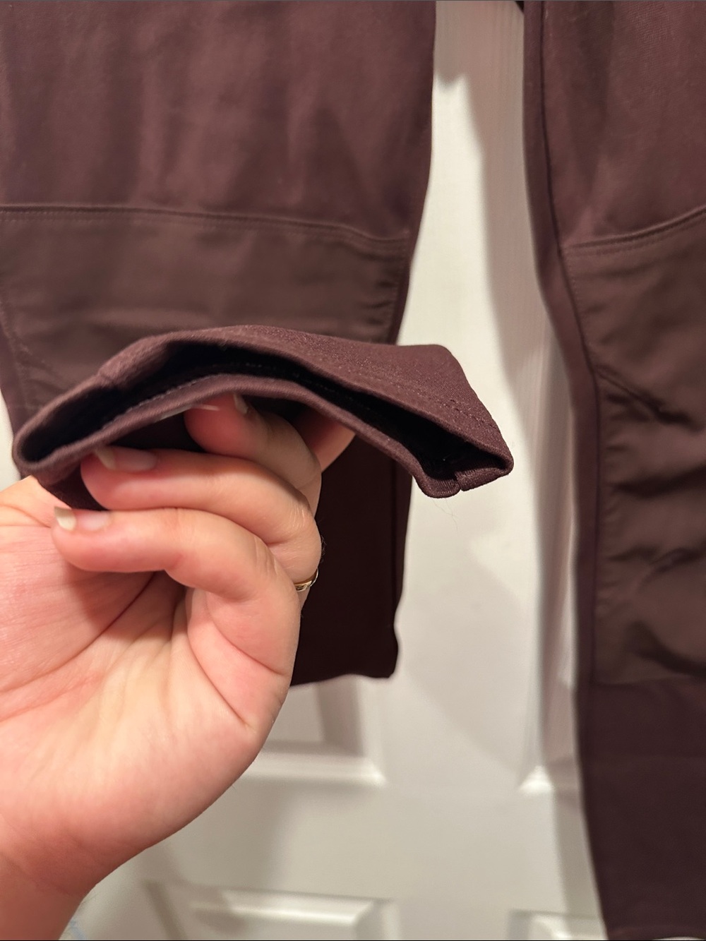 Carhartt Women's Maroon/Burgundy Jeggings - Picture 6 of 11